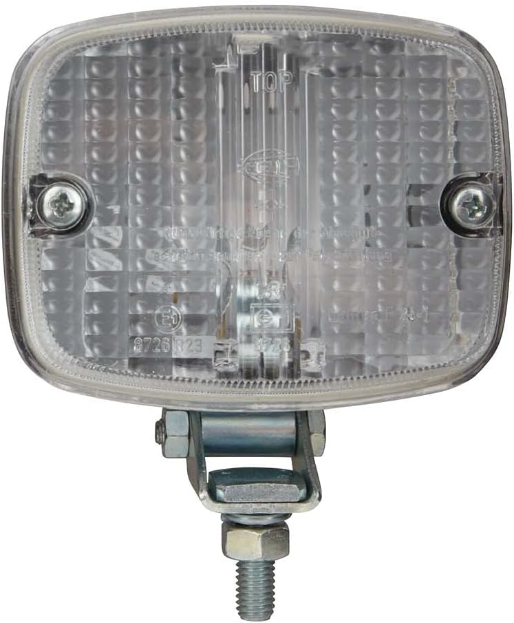 HELLA - Halogen-Rückfahrscheinwerfer - 24/12V - Anbau/Fussbefestigung - Fussbefestigung/für senkrech