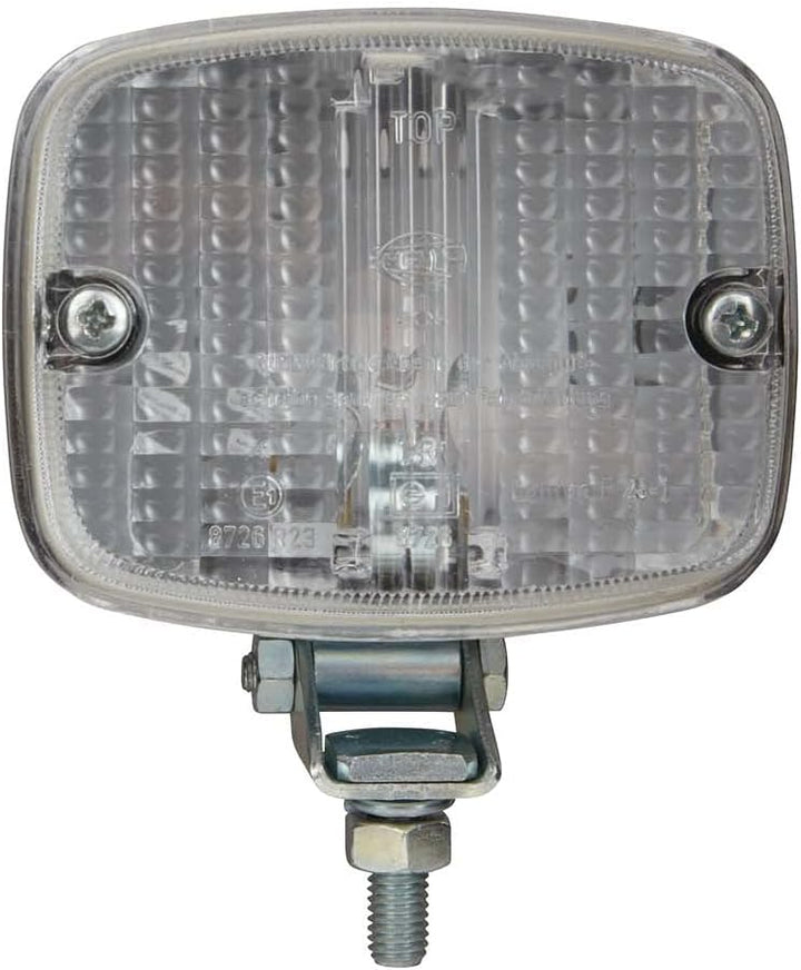 HELLA - Halogen-Rückfahrscheinwerfer - 24/12V - Anbau/Fussbefestigung - Fussbefestigung/für senkrech