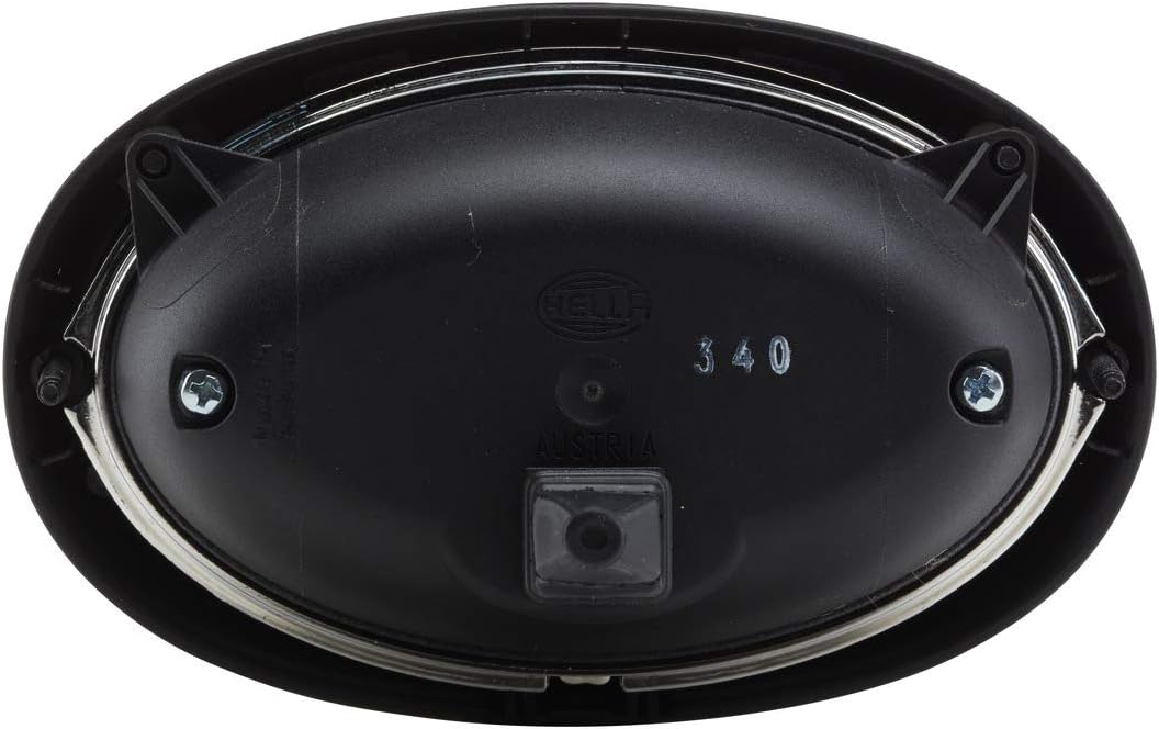 HELLA - Halogen-Arbeitsscheinwerfer - Oval 100 - 12V - Einbau/Schraubanschluss - 2-Punkt Befestigung