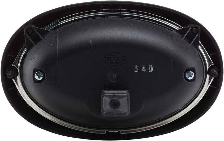 HELLA - Halogen-Arbeitsscheinwerfer - Oval 100 - 12V - Einbau/Schraubanschluss - 2-Punkt Befestigung