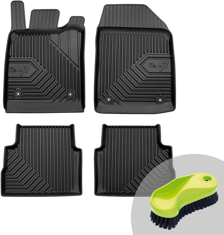 FROGUM No.77 Gummimatten Ganzjahresset von Auto Fussmatten Autofussmatten für Opel Vectra C 2002-200