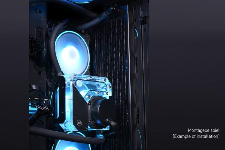 Alphacool Rise Flat Reservoir DDC Ausgleichsbehälter mit Pumpe