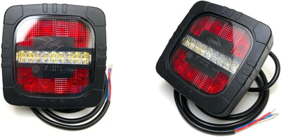 MelTruck® 2x LED Rückfahrscheinwerfer Nebelleuchte für Anhänger Traktor Schlepper Bagger NEU