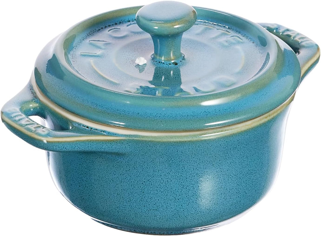 Staub Mini Cocotte Round 4 pcs. - 200 ml 40508-160-0 Antique Turquoise