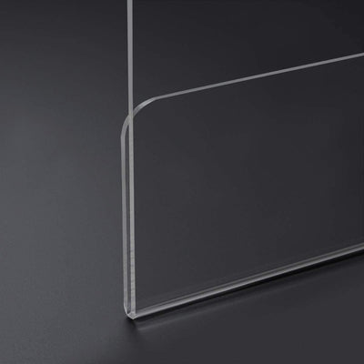 HIIMIEI Selbstklebender A4 Wand Plakathalter/blatthalter mit 3M Klebebandkleber, (6 Stück) Acryl pla