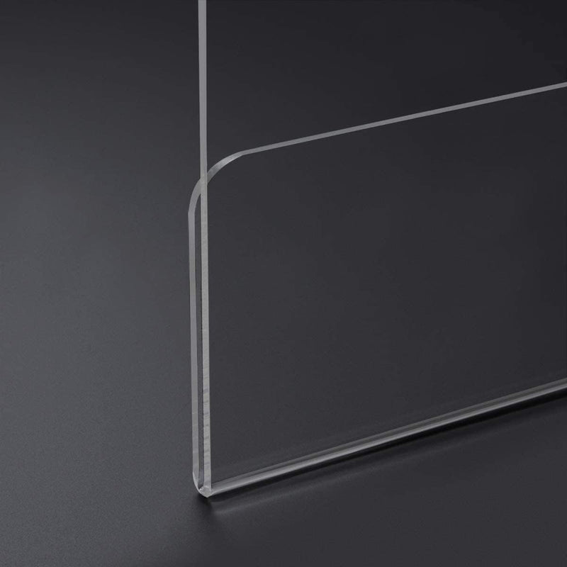HIIMIEI Selbstklebender A4 Wand Plakathalter/blatthalter mit 3M Klebebandkleber, (6 Stück) Acryl pla