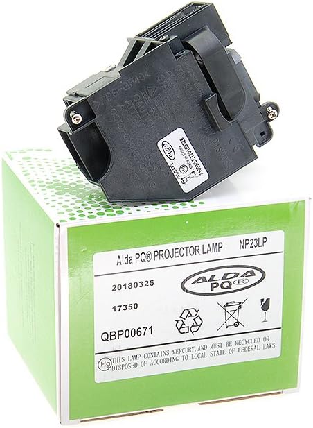 Alda PQ Premium, Beamer Lampe kompatibel mit NEC NP-P401W, NP-P451W, P501X, NP23LP, 100013284 Projek
