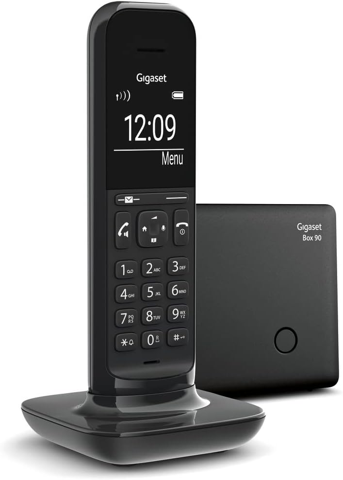 Cordless Gigaset CL390 Schwarz Standard, Schwarz Standard