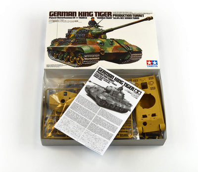 Tamiya 300035164 - 1:35 WWII SdKfz.182 Panzer VI Königstiger(1)