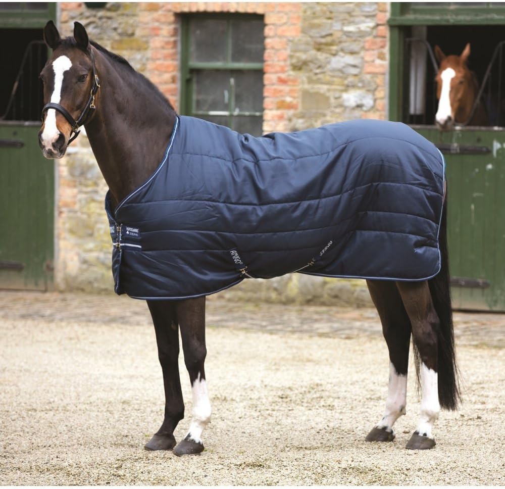 Horseware Amigo Insulator 100g Lite Stable Rug 6-3" Navy/Navy & White