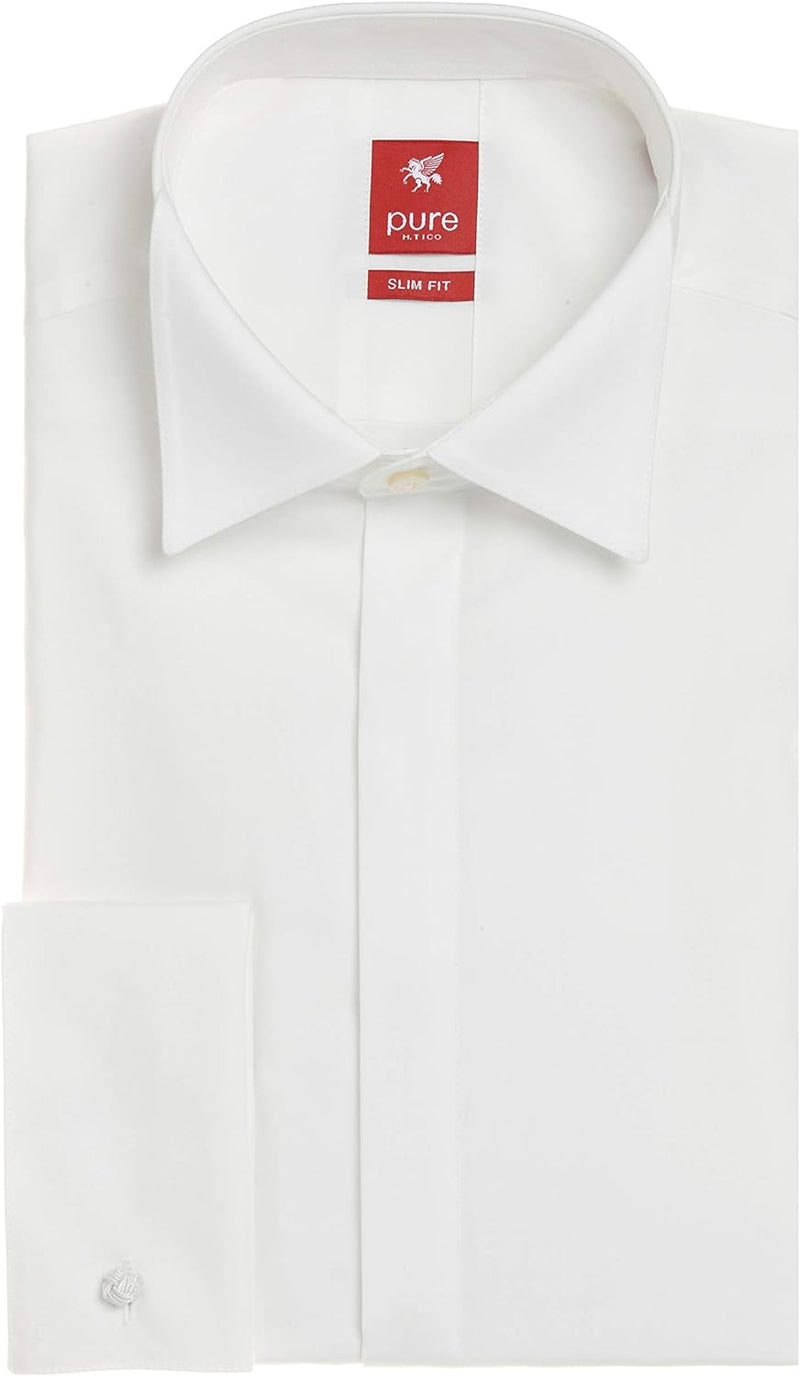 3382-110 Pure- City Hemd Red Langarm