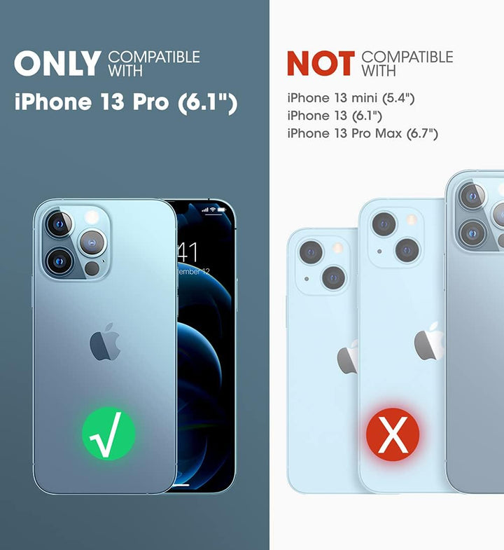 SUPCASE Outdoor Hülle für iPhone 13 Pro (6.1") Handyhülle 360 Grad Case Bumper Schutzhülle Cover [Un
