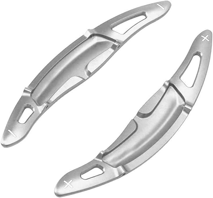HIBEYO 2 Stücke für Porsche Lenkrad Schaltwippen Verlängerung Paddles Lenkrad für Porsche 718/918/91