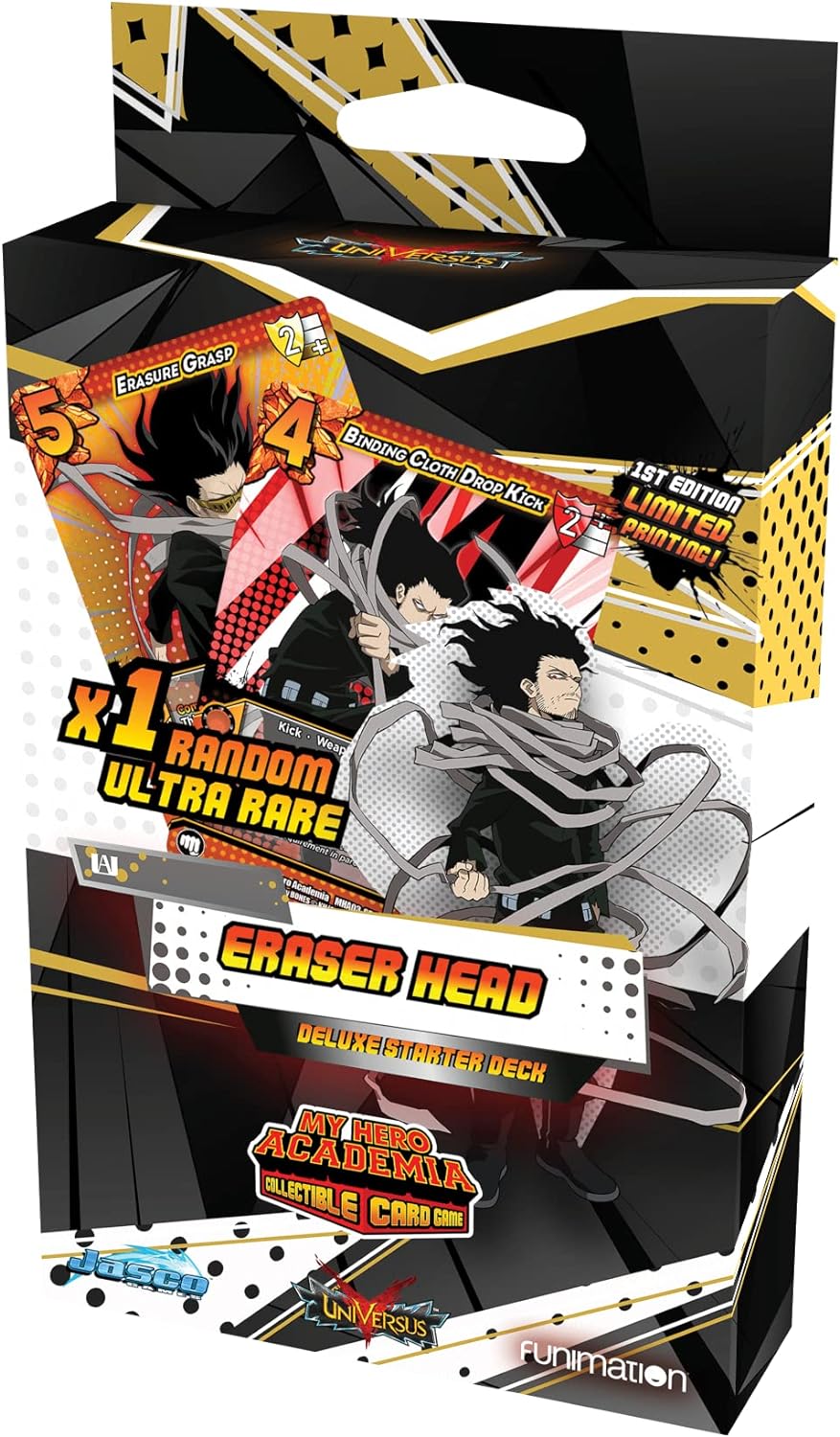 Jasco Games 76020 My Hero Academia: Eraser Head Cardgame