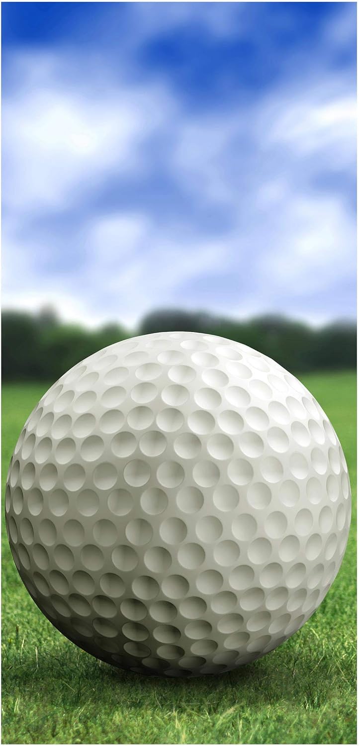 Bilderwelten Raumteiler Golfball 250x120cm ohne Halterung 250x120cm without hanger, 250x120cm withou