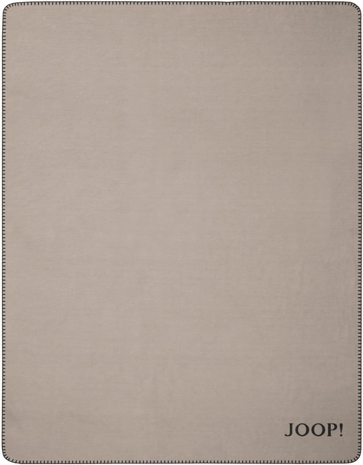 JOOP! Plaid Uni-Doubleface | Stein-Anthrazit - 150 x 200 150x200 cm Stein-anthrazit, 150x200 cm Stei