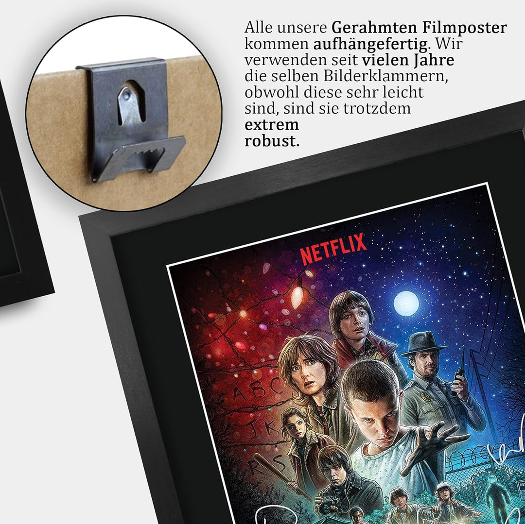 HWC Trading A3 Gerahmte Signiert Gedruckt Autogramme Bild Druck-Fotoanzeige Geschenk Für Tv-Show-Fan