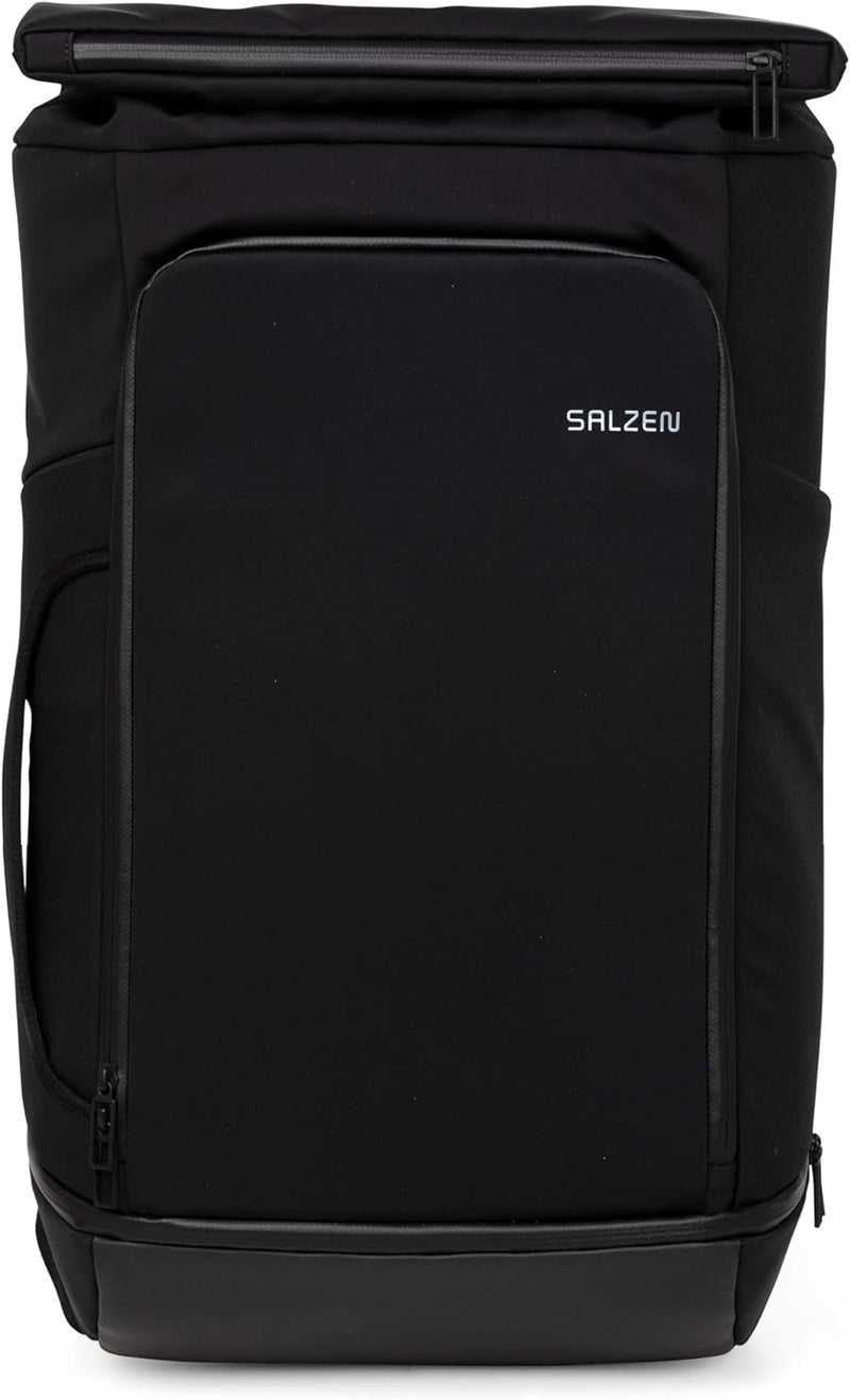 Salzen Unisex Triplete Rucksack Schwarz, Schwarz