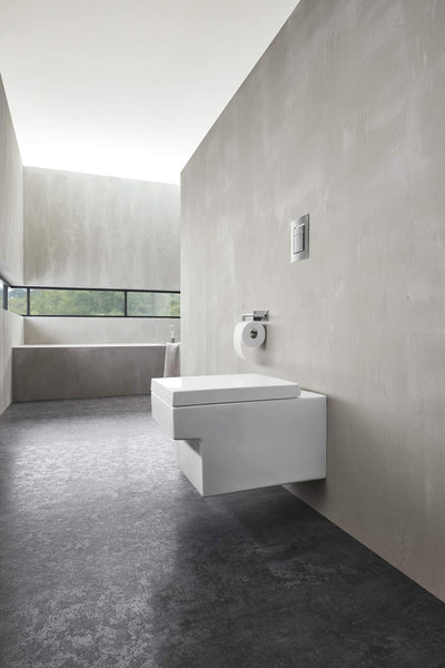 GROHE Cube Keramik - WC-Sitz (inkl. Deckel und Befestigungsset, abnehmbar), alpinweiss, 39488000