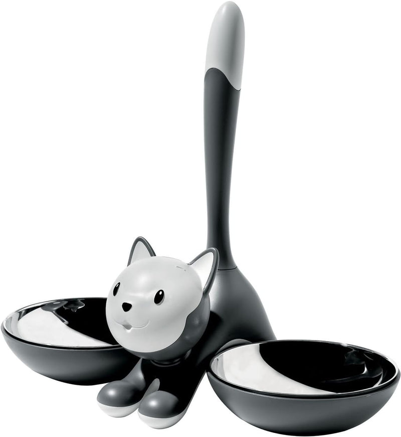 Alessi "TIGRITO" Katzennapf , grau, Grau