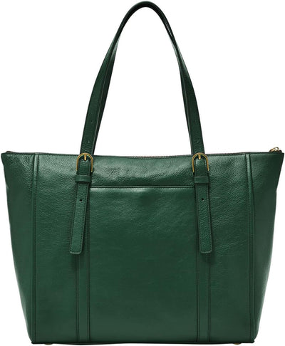 Fossil Carlie Tote Pine Green
