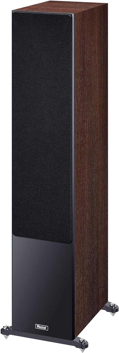 Magnat Signature 507, Dark Mocca - kraftvoller 4-Wege Stand-Lautsprecher mit Hi-Res Zertifizierung,