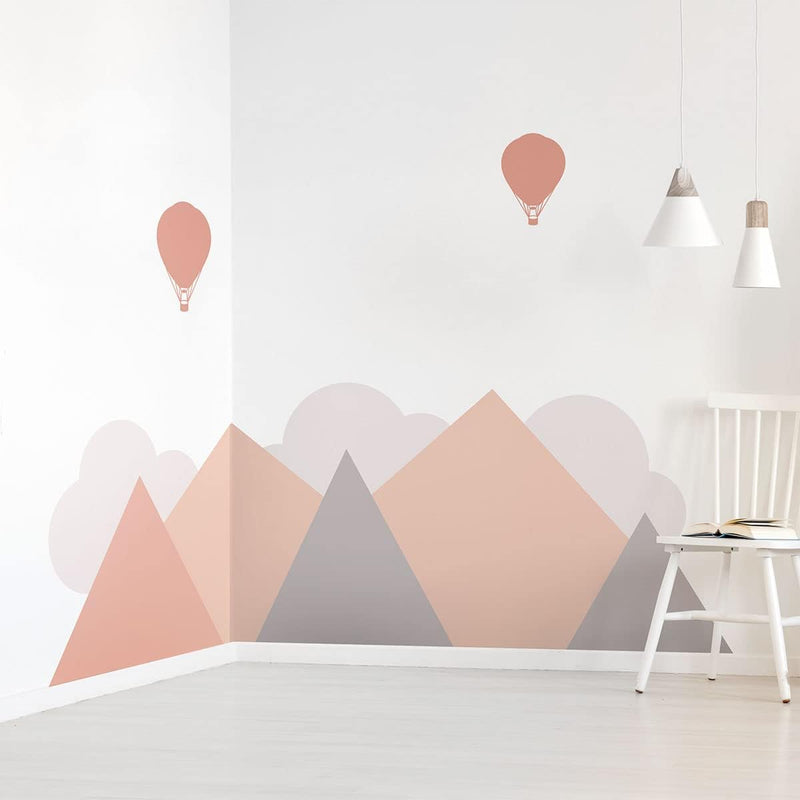 Wandsticker Kinder Deko Babyzimmer Wandsticker Kinder Wandsticker skandinavische Berge Stockholm H12