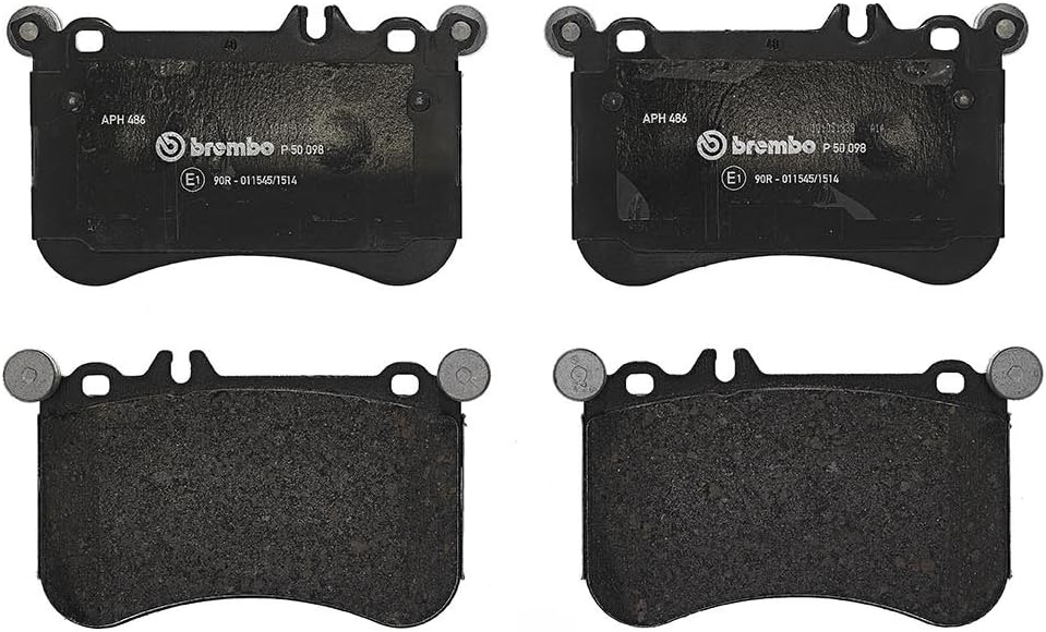 Brembo P50098 Vordere Bremsbeläge, Anzahl 4
