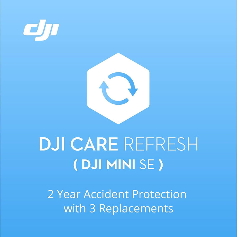 DJI Care Refresh für DJI Mini SE (2-Jahres-Plan) 3 schnelle Austauschgeräte innerhalb von 2 Jahren,