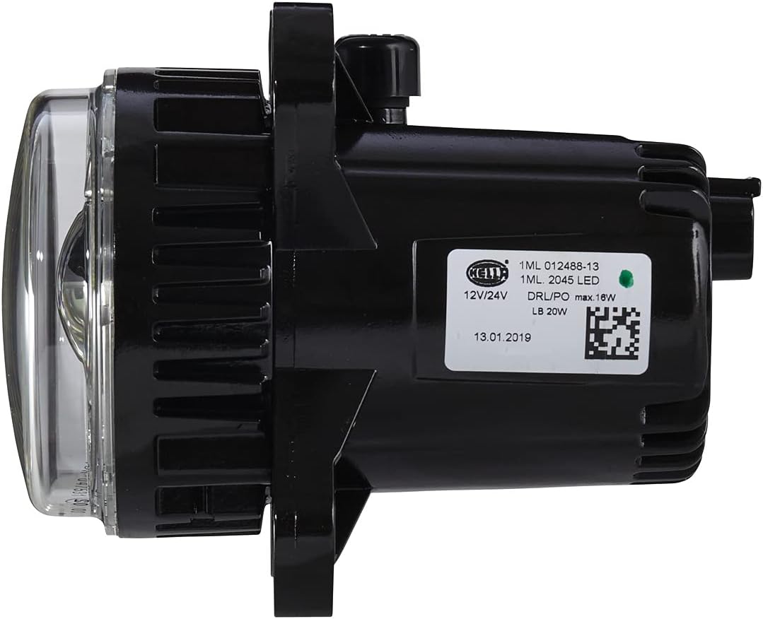 HELLA - LED/DE-Scheinwerfereinsatz, Hauptscheinwerfer - 90mm Performance L4060 - 12/24V - 1ML 012 48
