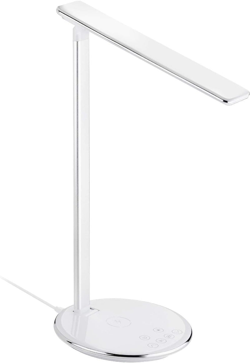 SOTECH JUNKER Lighting LED Tischleuchte USB (Aluminiumlegierung, weiss, 5W, 2800K-5600K, dimmbar, ne