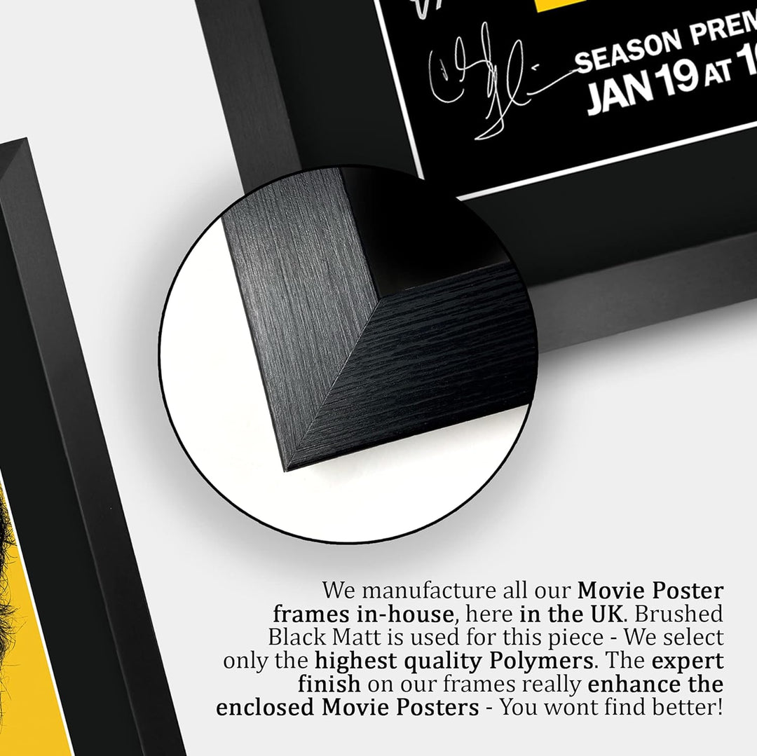 HWC Trading A3 FR Curb Your Enthusiasm Larry David Geschenke gedruckt Autogramm Bild für TV-Fanartik