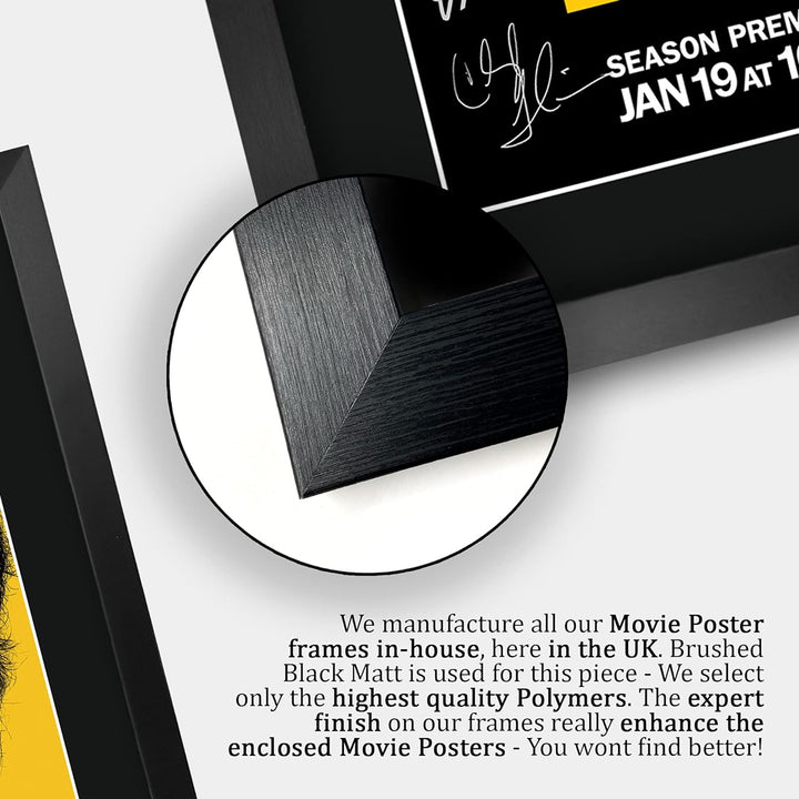 HWC Trading A3 FR Curb Your Enthusiasm Larry David Geschenke gedruckt Autogramm Bild für TV-Fanartik