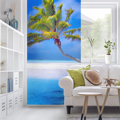 Bilderwelten Raumteiler Tropical Dream 250x120cm inkl. transparenter Halterung 250x120cm incl. trans