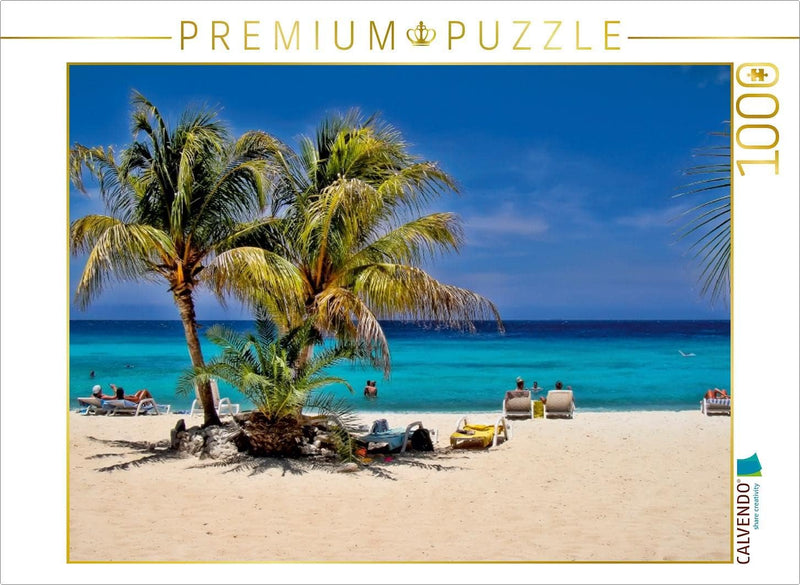 CALVENDO Puzzle Curaçao - Bunte Insel in der Karibik 1000 Teile Lege-Grösse 64 x 48 cm Foto-Puzzle B