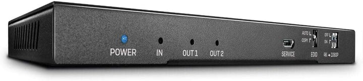 LINDY 38230– HDMI 18G Splitter mit Audio & Downscaling, 2 Ports – HDMI Splitter 4K Ultra HD Signal a