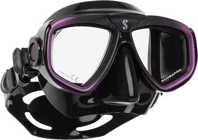 SCUBAPRO Zoom EVO Tauchmaske schwarz/lila, schwarz/lila