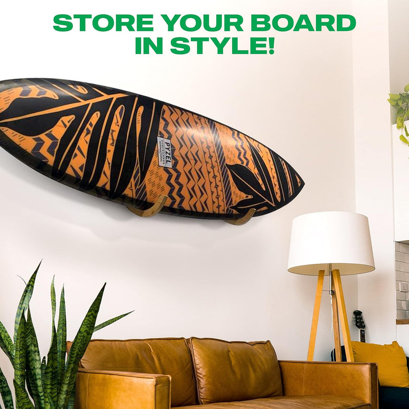 Cor Surf Surfbrett Wand für Longboards und Shortboards funktioniert Indoor und Outdoor-Display - Aus