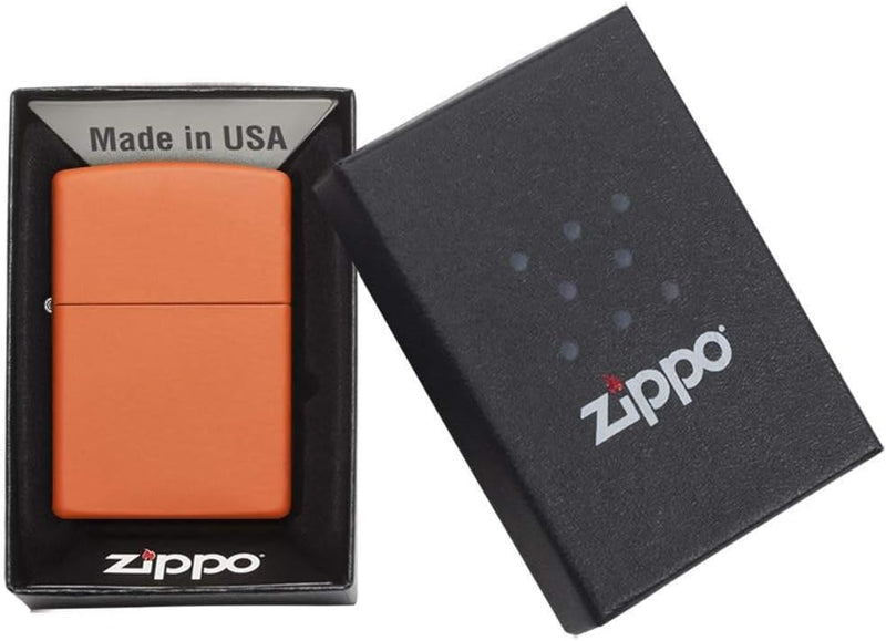 Zippo Feuerzeug, Orange Matte, Orange Matte