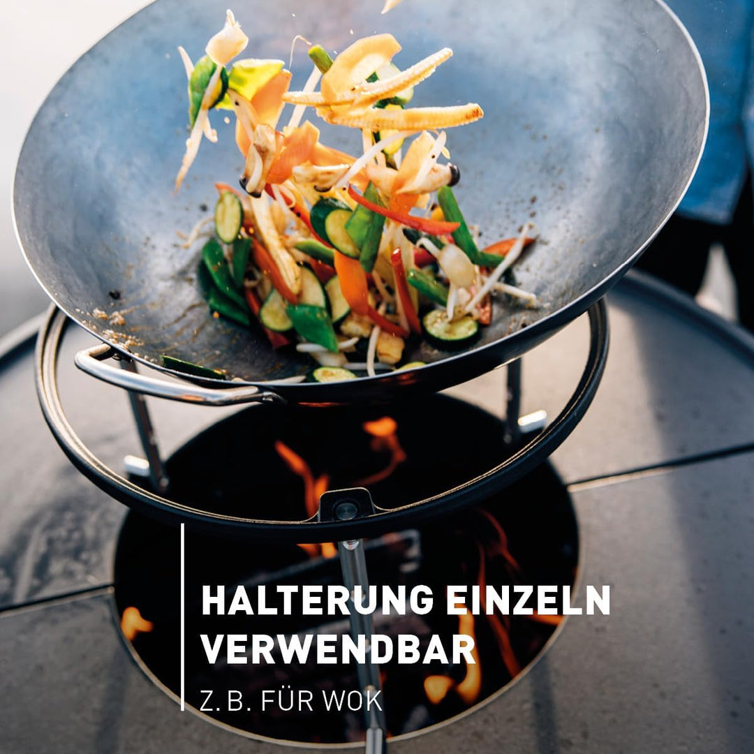 höfats - Bowl 57 Sear Grate - Gussrost Ø 26 für zusätzliche Grillfläche auf Bowl 57 mit Plancha Ring