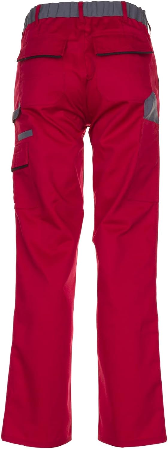 Planam Highline Herren Bundhose rot Schiefer schwarz Modell 2326, Grösse 64 Rot/Schiefer/Schwarz 64,