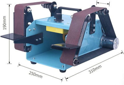 Elektrische Bandschleifmaschine, 950W Elektrische Bandschleifmaschine Doppelachsen Band Schleifer, 8