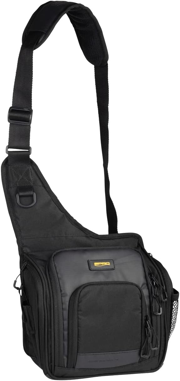 Spro Predator Shoulder Bag 25x11x27cm - Kunstködertasche für Spinnfischer, Schultertasche zum Street
