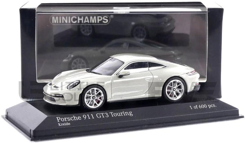 Minichamps 410069600 - Porsc. 911 (992) Gt3 Touring Kreide with Silver Wheels 2021 - massstab 1/43 -