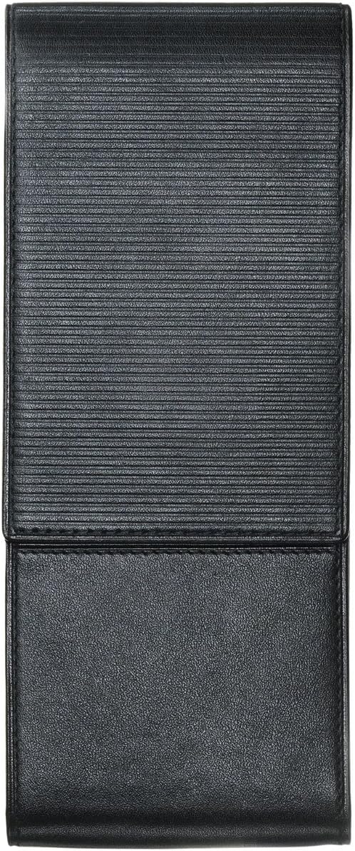 LAMY A 303 Lederwaren – Hochwertiges Nappaleder-Etui 859 in der Farbe Schwarz - Für drei Schreibgerä