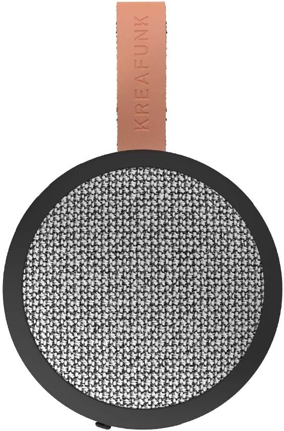 KREAFUNK aGO II Fabric, tragbarer Bluetooth 5.1 – Lautsprecher, True Wireless Stereo, bis zu 25 Stun