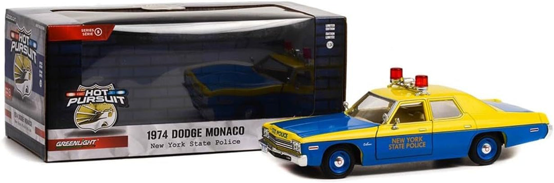 Greenlight 85551 Hot Pursuit - 1974 Dodge Monaco - New York State Police 1:24
