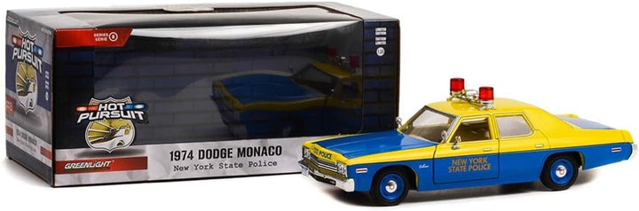Greenlight 85551 Hot Pursuit - 1974 Dodge Monaco - New York State Police 1:24
