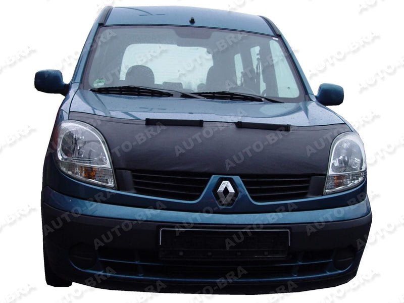 CARBON OPTIK AB-00789 Auto Bra kompatibel mit Renault Kangoo Bj. 2003-2009 Haubenbra Steinschlagschu