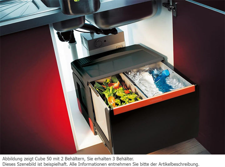 FRANKE Sorter Cube 50-134.0055.293 Einbau Abfallsammlsystem Mülleimer 30L